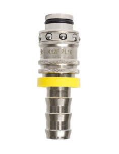 Króciec do form wtryskowych DN12 typ RPL, do węża Push-Lock fi 16 mm, bez zaworu 2