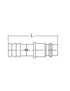 Króciec szybkozłącza DN10 typ 27, do węża fi 16 mm, wtyk szybkozłącza, stal | Przewody i Złącza | Eshop Dopak | Wszystko dla Prz 2