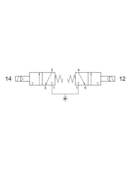 Elektrozawór K 2x3/2 NC, G1/8w | Pneumatyka | Eshop Dopak | Wszystko dla Przemysłu