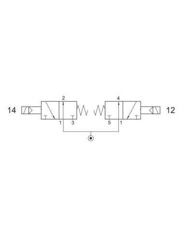 Elektrozawór K 2x3/2 NO, G1/8w | Pneumatyka | Eshop Dopak | Wszystko dla Przemysłu