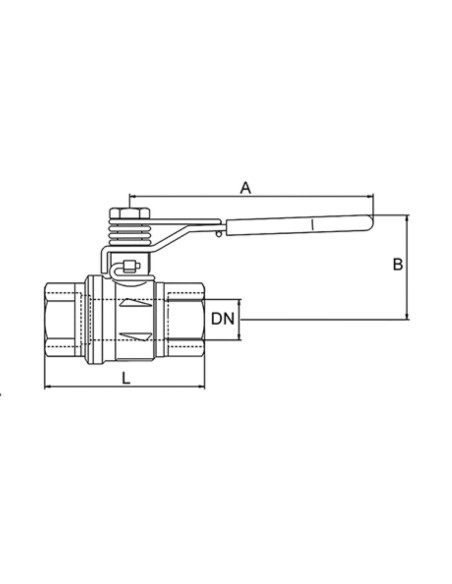 Zawór mosiężny G 1/2, 65 bar ręczny z powrotną sprężyną | Hydraulika | Eshop Dopak | Wszystko dla Przemysłu