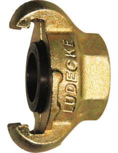 Złącze kłowe Ludecke G 3/4 GW, DIN3489 rozstaw kłów 42 mm, żeliwo