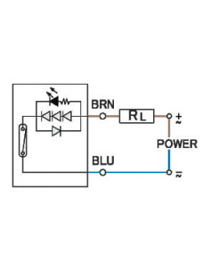 Czujnik kontaktr. 5-240V AC/DC 2-przew.,kabel 0,3m, wtyk M8 | Pneumatyka | Eshop Dopak | Wszystko dla Przemysłu 2