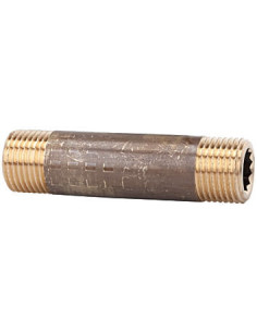 Przedłużka gwintowana, nypel długi G 3/4 GZ - G 3/4 GZ, długość 100 mm, mosiądz | Hydraulika | Eshop Dopak | Wszystko dla Przemy