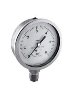 Manometr nierdzewny radialny 0-1,6 bar, G 1/2, 100 mm | Przyrządy Pomiarowe | Eshop Dopak | Wszystko dla Przemysłu