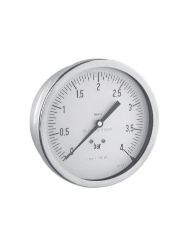 Manometr kwasoodporny G1/2TE, 150mm, 0-6bar | Przyrządy Pomiarowe | Eshop Dopak | Wszystko dla Przemysłu