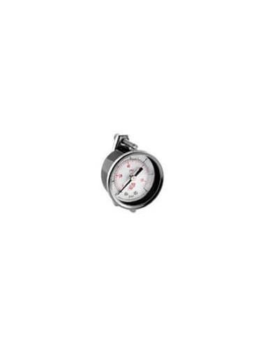 Manometr tablicowy aksjalny 0-2,5 bar z elementem montażowym C, G 1/8, 40 mm | Przyrządy Pomiarowe | Eshop Dopak | Wszystko dla 