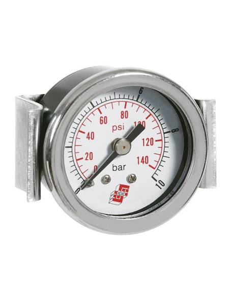 Manometr tablicowy aksjalny 0-4 bar z elementem montażowym C, G 1/8, 40 mm | Przyrządy Pomiarowe | Eshop Dopak | Wszystko dla Pr