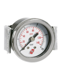Manometr tablicowy aksjalny 0-6 bar z elementem montażowym C, G 1/8, 50 mm | Przyrządy Pomiarowe | Eshop Dopak | Wszystko dla Pr