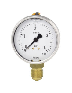 Manometr glicerynowy radialny 0-60 bar, G 1/4, 50 mm | Przyrządy Pomiarowe | Eshop Dopak | Wszystko dla Przemysłu