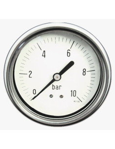 Manometr nierdzewny aksjalny 0-4 bar, G 1/4, 63 mm | Przyrządy Pomiarowe | Eshop Dopak | Wszystko dla Przemysłu