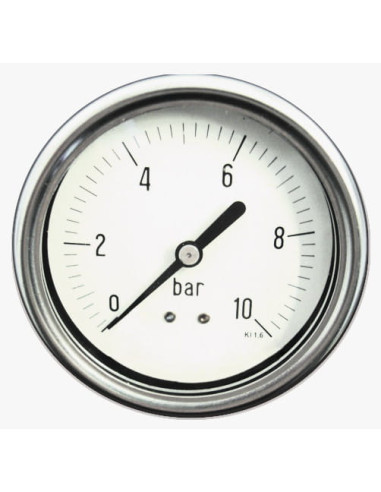 Manometr nierdzewny aksjalny 0-1000 bar, G 1/4, 63 mm | Przyrządy Pomiarowe | Eshop Dopak | Wszystko dla Przemysłu