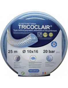 Wąż z tworzywa przezroczysty PVC Tricoclair AL fi 38x48 mm, 12 bar, spożywczy, zbrojony | Pneumatyka | Eshop Dopak | Wszystko dl