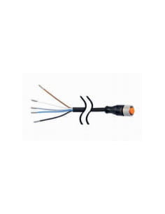 Kabel z przyłączem pinowym M12 5mb - do podpięcia VA/FA - otwarty koniec | Przyrządy Pomiarowe | Eshop Dopak | Wszystko dla Prze