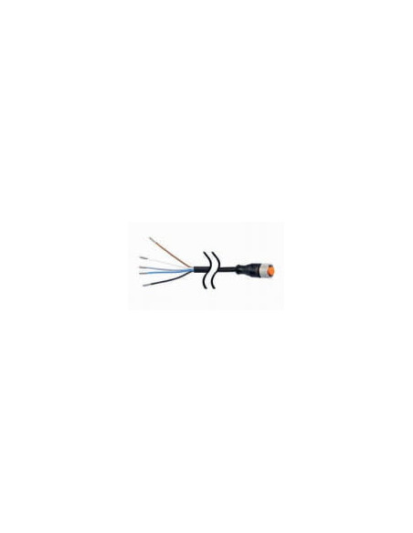 Kabel z przyłączem pinowym M12 5mb - do podpięcia alarmu | Przyrządy Pomiarowe | Eshop Dopak | Wszystko dla Przemysłu
