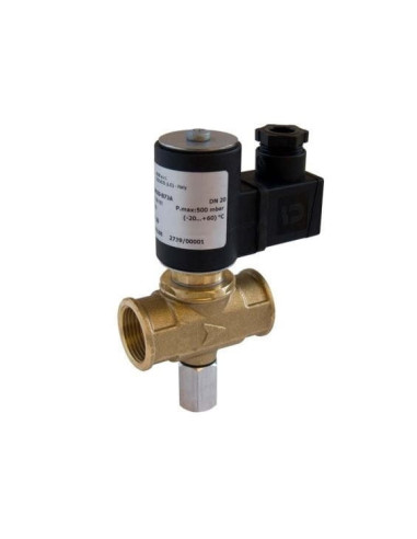 Elektrozawór 2/2 NC 1/2", 230VAC Brass/NBR do gazu 0-500 mbar | Automatyka | Eshop Dopak | Wszystko dla Przemysłu