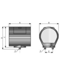 Wskaźnik spadku ciśnienia do filtrów serii PS, 16 bar | Filtry | Eshop Dopak |Wszystko dla Przemysłu 2