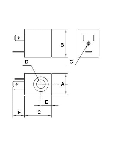 Cewka elektrozaworu 110V AC, 5VA, szerokość 22 mm, trzpień fi 9 mm | Pneumatyka | Eshop Dopak | Wszystko dla Przemysłu