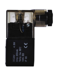 Cewka elektrozaworu 110V AC z wtyczką z diodą LED, szerokość 22 mm, trzpień fi 9 mm | Pneumatyka | Eshop Dopak | Wszystko dla Pr