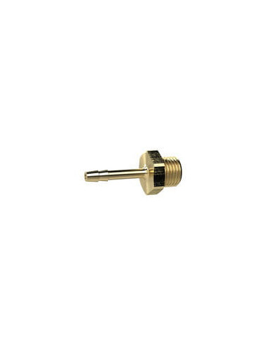 Króciec gwintowany choinka do węża fi 16 mm G 1/2 GZ, mosiądz