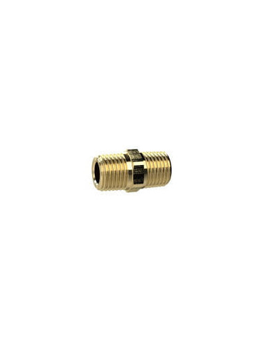 Nypel gwintowany R 1/4 GZ - R 1/4 GZ, mosiądz | Hydraulika | Eshop Dopak | Wszystko dla Przemysłu