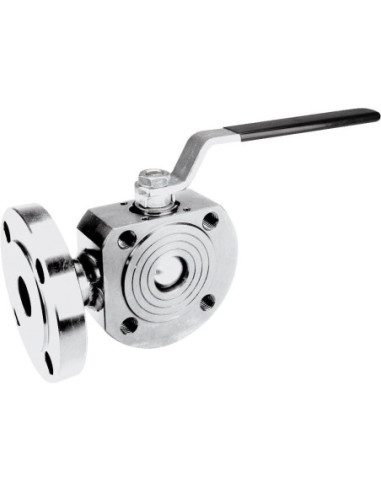 Zawór kulowy MOON 3W DN40 "L" ND, 316, PTFE, zredukowany przelot | Hydraulika | Eshop Dopak | Wszystko dla Przemysłu