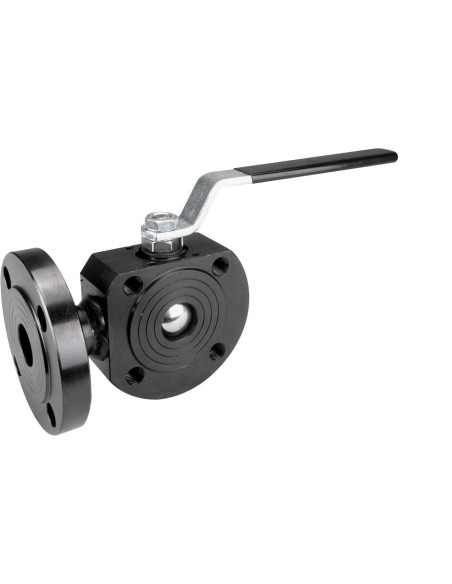 Zawór kulowy MOON 3W DN50 "T" A105 PN16/40 PTFE B, zredukowany przelot | Hydraulika | Eshop Dopak | Wszystko dla Przemysłu