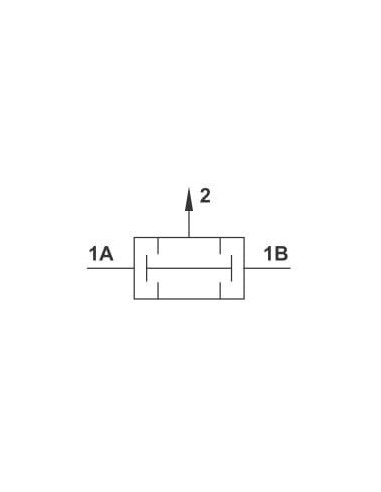 Zawór logiczny AND (I) M5 AZ Pneumatica | Pneumatyka | Eshop Dopak | Wszystko dla Przemysłu