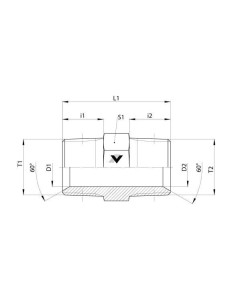Nypel hydrauliczny nierdzewny stożkowy R 1/4 GZ - R 1/8 GZ | Hydraulika | Eshop Dopak | Wszystko dla Przemysłu 2