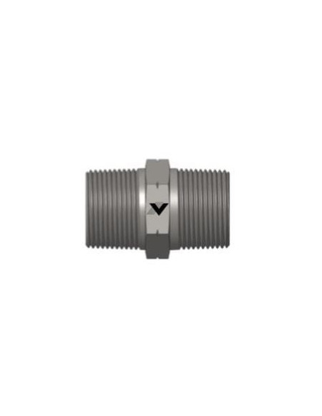 Nypel hydrauliczny nierdzewny gwintowany 60° NPT 1/8 GZ - NPT 1/8 GZ | Hydraulika | Eshop Dopak | Wszystko dla Przemysłu