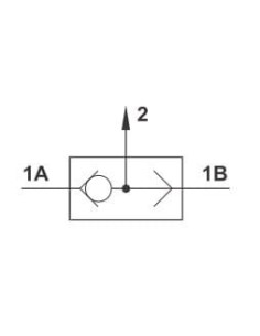 Zawór logiczny OR (LUB), G 1/8 AZ Pneumatica | Pneumatyka | Eshop Dopak | Wszystko dla Przemysłu 2