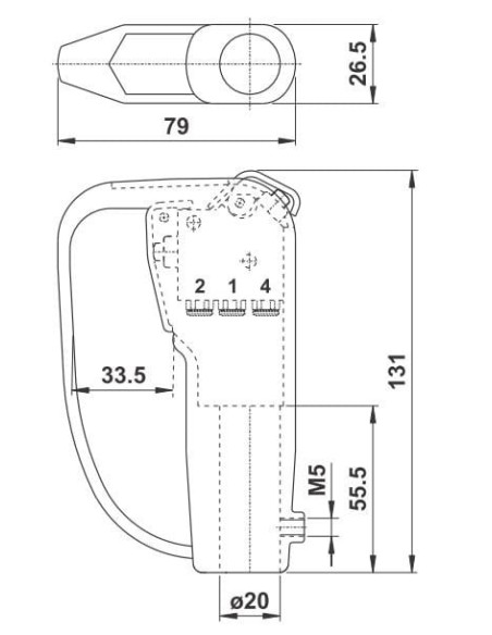 Uchwyt z zaworami 2x 3/2 NC, fi4 | Hydraulika | Eshop Dopak | Wszystko dla Przemysłu