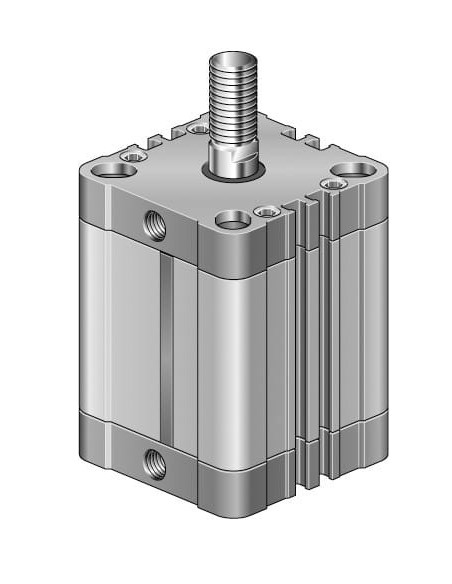 Siłownik pneumatyczny kompaktowy, D32x120 ISO21287, z gwintem zewnętrznym | Pneumatyka | Eshop Dopak | Wszystko dla Przemysłu