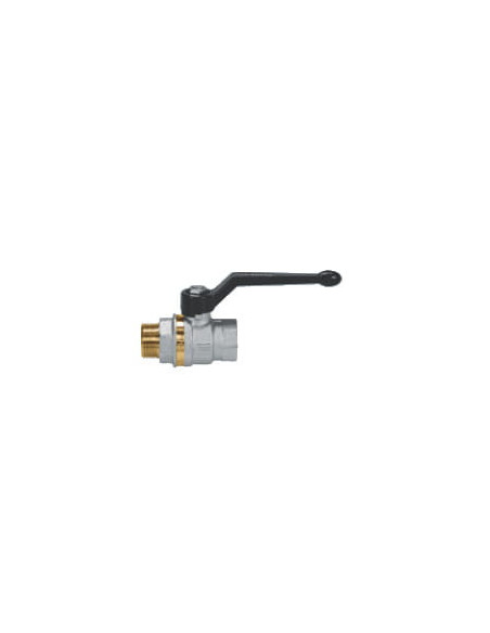 Zawór kulowy ASTER G 3/4 GW - G 3/4 GZ, PN40 mosiądz niklowany | Hydraulika | Eshop Dopak | Wszystko dla Przemysłu