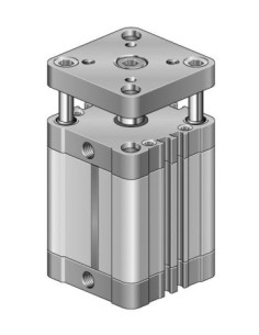 Siłownik pneumatyczny kompaktowy, D40x75 ISO21287, antyobrotowy | Pneumatyka | Eshop Dopak | Wszystko dla Przemysłu