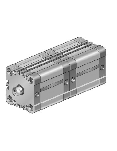Siłownik kompaktowy ISO21287 D100x10 Tandem | Pneumatyka | Eshop Dopak | Wszystko dla Przemysłu