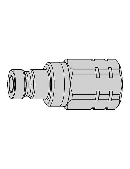 Wtyk z  zaworem, DN4 GW 1/4", stal nierdzewna, FPM | Przewody i Złącza | Eshop Dopak | Wszystko dla Przemysłu